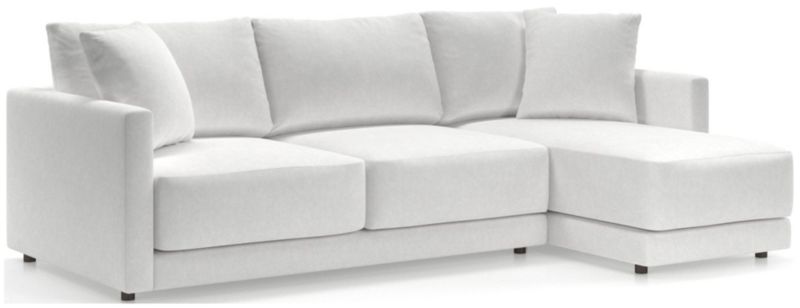 Gather Deep 2-Piece Apartment Sectional Sofa with Right-Arm Chaise - image 0 of 13