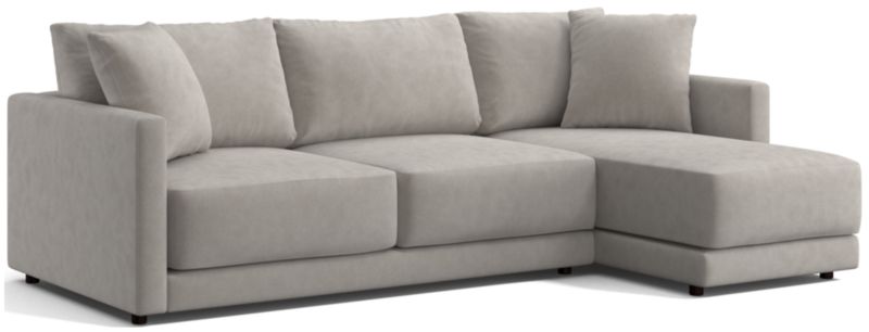 Gather Deep 2-Piece Apartment Sectional Sofa with Right-Arm Chaise - image 0 of 13