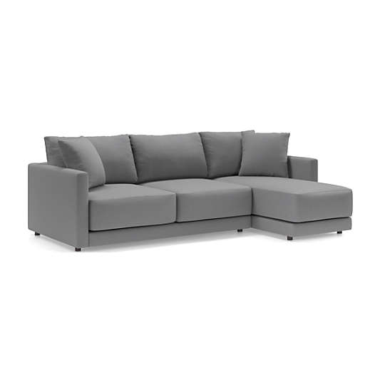 Gather Deep 2-Piece Apartment Sectional Sofa with Right-Arm Chaise