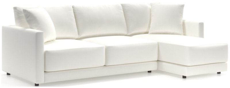 Gather Deep 2-Piece Apartment Sectional Sofa with Right-Arm Chaise - image 0 of 13