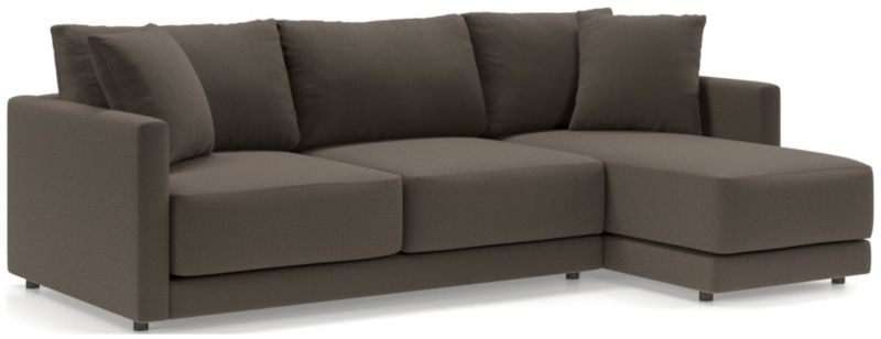 Gather Deep 2-Piece Apartment Sectional Sofa with Right-Arm Chaise - image 0 of 13