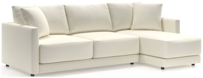 Gather Deep 2-Piece Apartment Sectional Sofa with Right-Arm Chaise - image 0 of 13