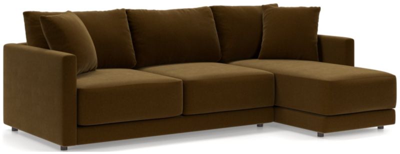 Gather Deep 2-Piece Apartment Sectional Sofa with Right-Arm Chaise - image 0 of 13