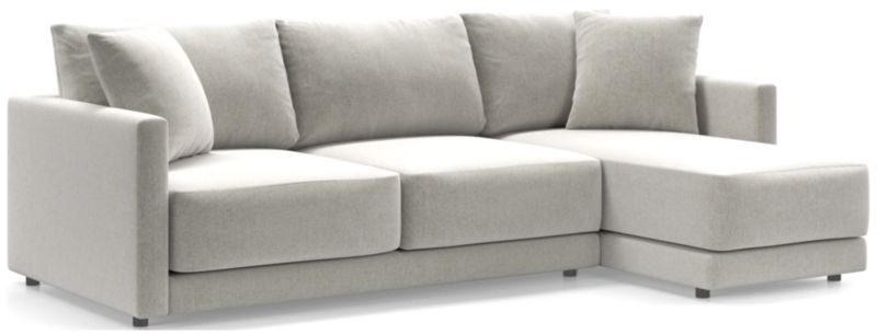 Gather Deep 2-Piece Apartment Sectional Sofa with Right-Arm Chaise - image 0 of 13