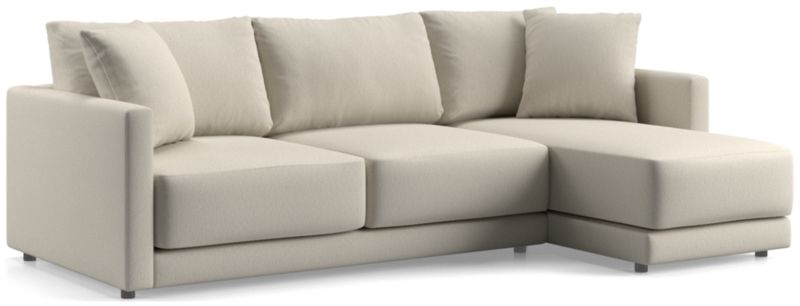 Gather Deep 2-Piece Apartment Sectional Sofa with Right-Arm Chaise - image 0 of 13