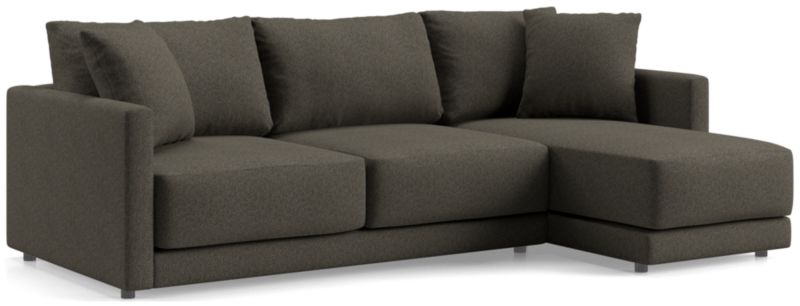 Gather Deep 2-Piece Apartment Sectional Sofa with Right-Arm Chaise - image 0 of 13