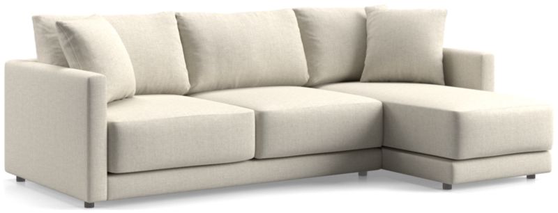 Gather Deep 2-Piece Apartment Sectional Sofa with Right-Arm Chaise - image 0 of 13