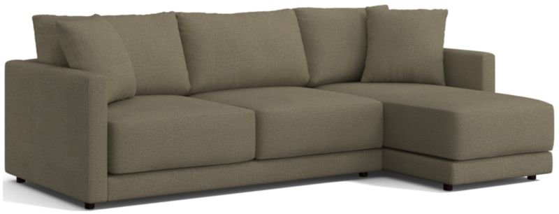 Gather Deep 2-Piece Apartment Sectional Sofa with Right-Arm Chaise - image 0 of 13