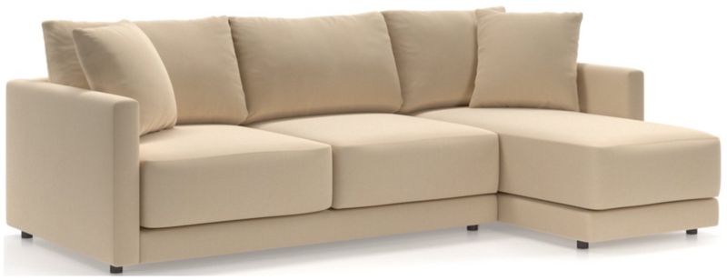 Gather Deep 2-Piece Apartment Sectional Sofa with Right-Arm Chaise - image 0 of 13