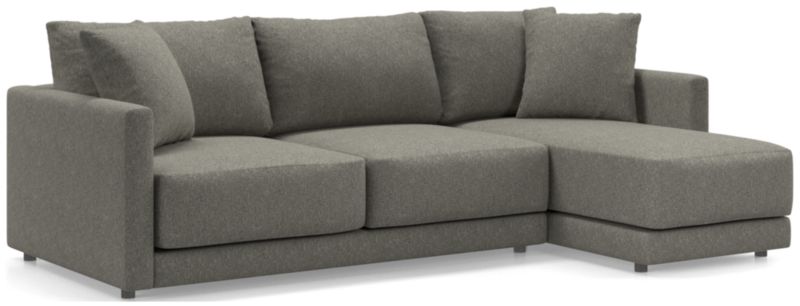 Gather Deep 2-Piece Apartment Sectional Sofa with Right-Arm Chaise - image 0 of 13