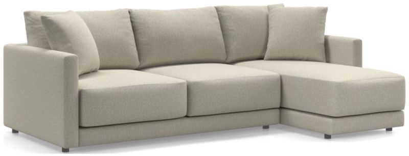 Gather Deep 2-Piece Apartment Sectional Sofa with Right-Arm Chaise - image 0 of 13