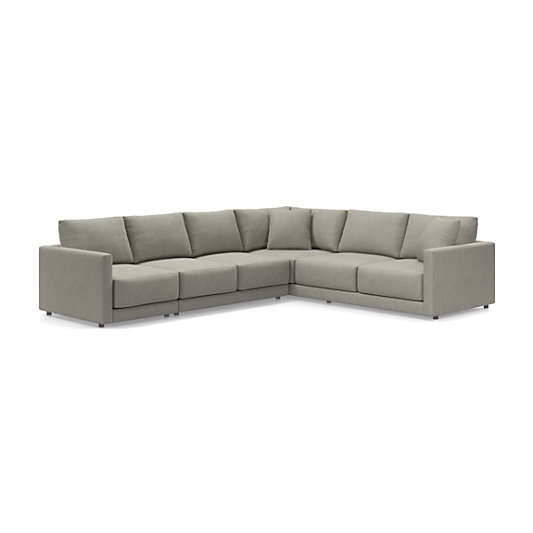 Gather Deep 3-Piece L-Shaped Sectional Sofa