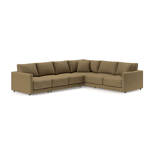Gather Deep 3-Piece L-Shaped Sectional Sofa