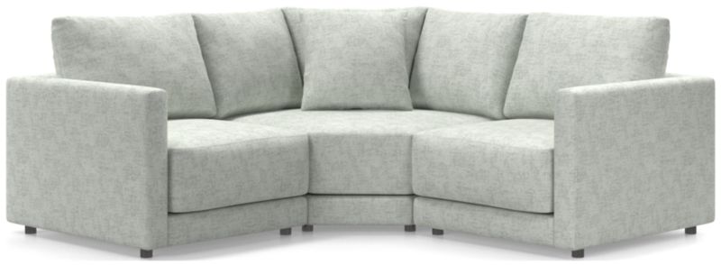 Gather Deep 3-Piece L-Shaped Small Space Sectional Sofa - image 0 of 15