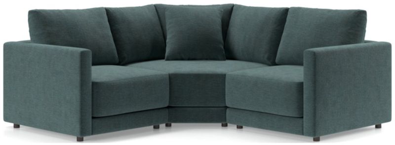 Gather Deep 3-Piece L-Shaped Small Space Sectional Sofa - image 0 of 15