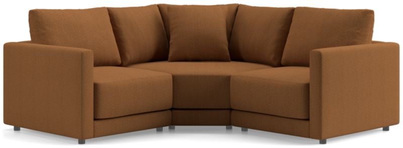 Gather Deep 3-Piece L-Shaped Small Space Sectional Sofa - image 0 of 15