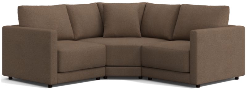 Gather Deep 3-Piece L-Shaped Small Space Sectional Sofa - image 0 of 15