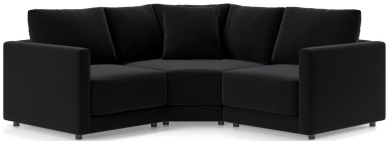 Gather Deep 3-Piece L-Shaped Small Space Sectional Sofa - image 0 of 15