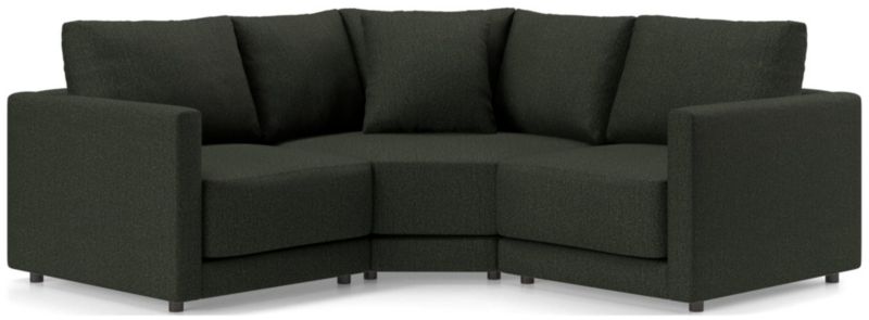 Gather Deep 3-Piece L-Shaped Small Space Sectional Sofa - image 0 of 15