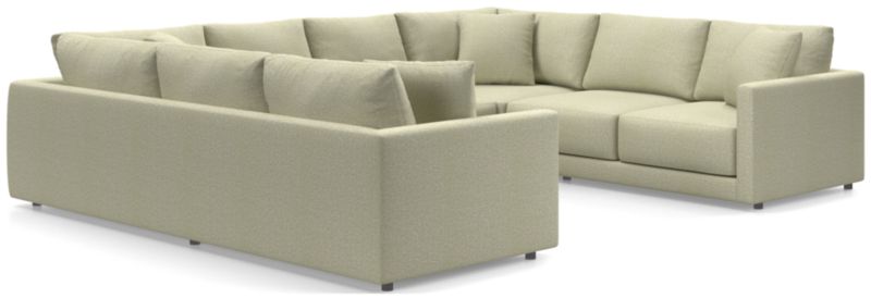 Gather Deep 3-Piece U-Shaped Sectional Sofa - image 0 of 14