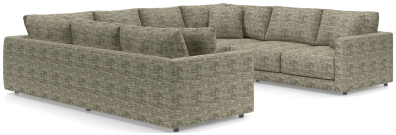 Gather Deep 3-Piece U-Shaped Sectional Sofa - image 0 of 14