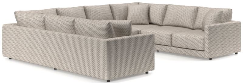 Gather Deep 3-Piece U-Shaped Sectional Sofa - image 0 of 14