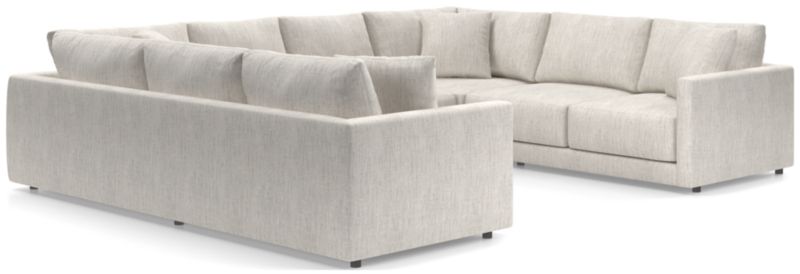 Gather Deep 3-Piece U-Shaped Sectional Sofa - image 0 of 14