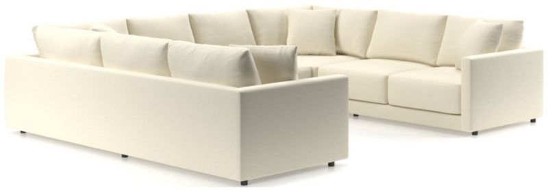 Gather Deep 3-Piece U-Shaped Sectional Sofa - image 0 of 14