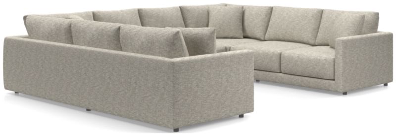 Gather Deep 3-Piece U-Shaped Sectional Sofa - image 0 of 14