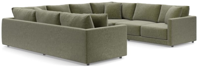 Gather Deep 3-Piece U-Shaped Sectional Sofa - image 0 of 14