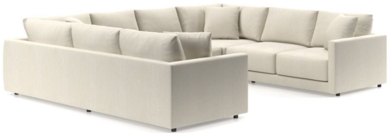 Gather Deep 3-Piece U-Shaped Sectional Sofa - image 0 of 14