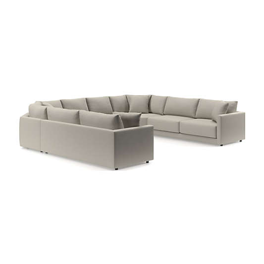 Gather Deep 5-Piece U-Shaped Sectional Sofa