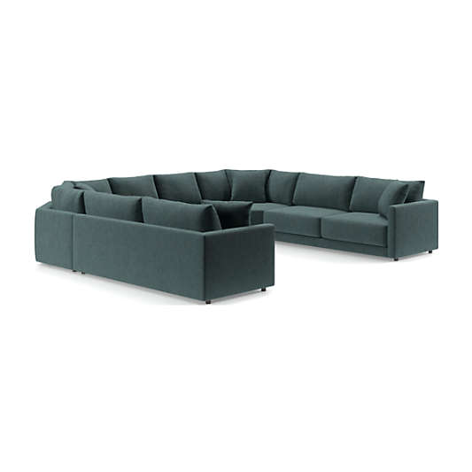 Gather Deep 5-Piece U-Shaped Sectional Sofa