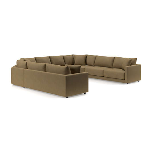 Gather Deep 5-Piece U-Shaped Sectional Sofa