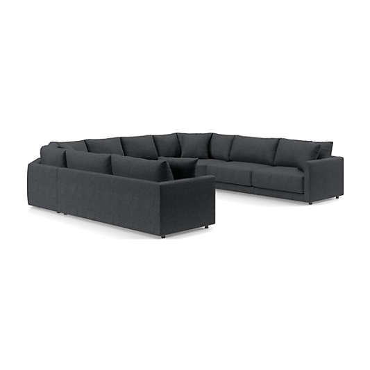 Gather Deep 5-Piece U-Shaped Sectional Sofa