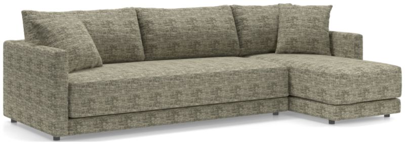 Gather Deep 2-Piece Chaise Bench Sectional Sofa - image 0 of 15