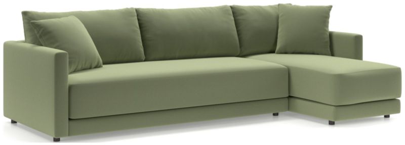 Gather Deep 2-Piece Chaise Bench Sectional Sofa - image 0 of 15