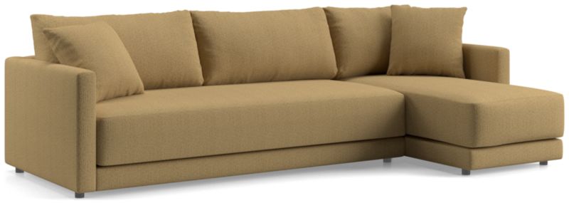 Gather Deep 2-Piece Chaise Bench Sectional Sofa - image 0 of 15