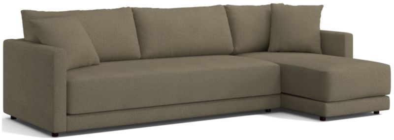 Gather Deep 2-Piece Chaise Bench Sectional Sofa - image 0 of 15