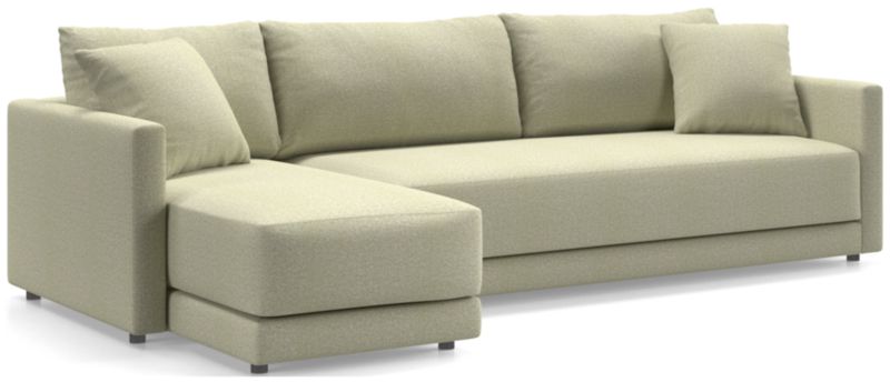 Gather Deep 2-Piece Chaise Bench Sectional Sofa - image 0 of 15