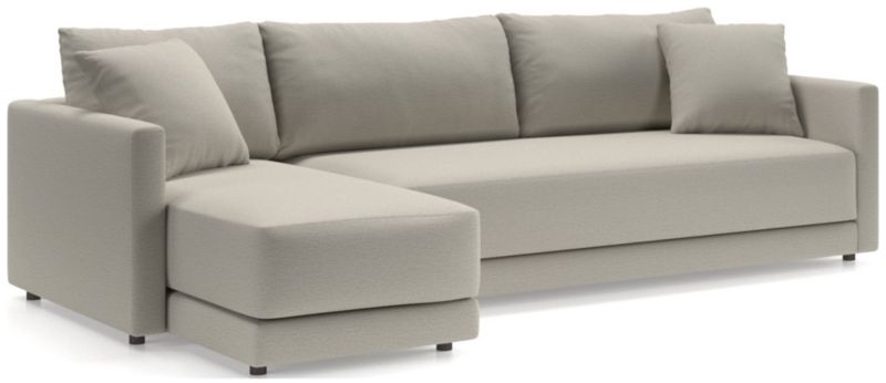 Gather Deep 2-Piece Chaise Bench Sectional Sofa - image 0 of 15