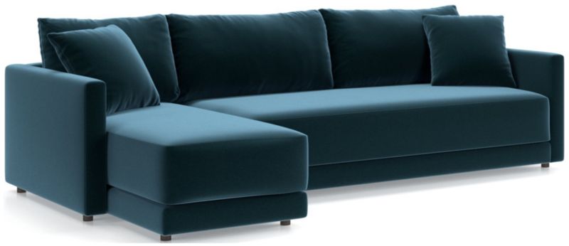 Gather Deep 2-Piece Chaise Bench Sectional Sofa - image 0 of 15