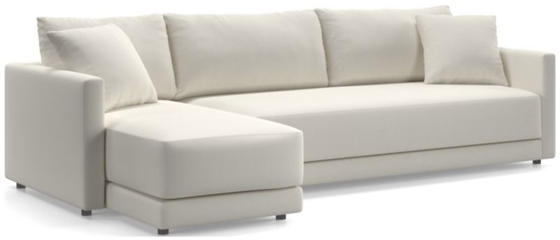 Gather Deep 2-Piece Chaise Bench Sectional Sofa - image 0 of 15