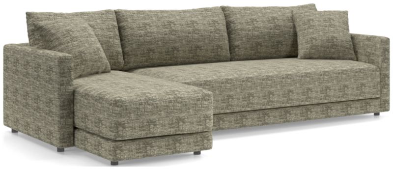 Gather Deep 2-Piece Chaise Bench Sectional Sofa - image 0 of 15