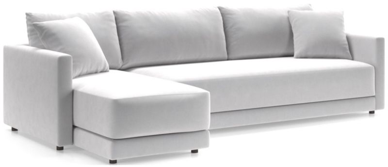 Gather Deep 2-Piece Chaise Bench Sectional Sofa - image 0 of 15