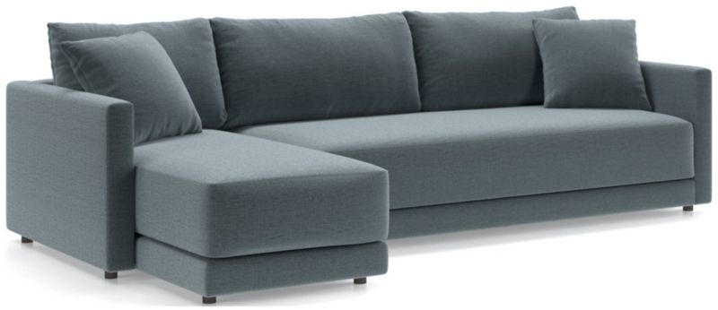 Gather Deep 2-Piece Chaise Bench Sectional Sofa - image 0 of 15