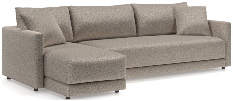 Gather Deep 2-Piece Chaise Bench Sectional Sofa - image 0 of 15