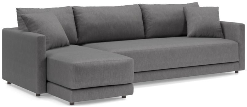 Gather Deep 2-Piece Chaise Bench Sectional Sofa - image 0 of 15