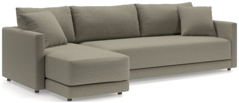 Gather Deep 2-Piece Chaise Bench Sectional Sofa - image 0 of 15