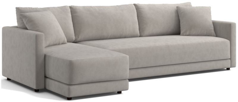 Gather Deep 2-Piece Chaise Bench Sectional Sofa - image 0 of 15